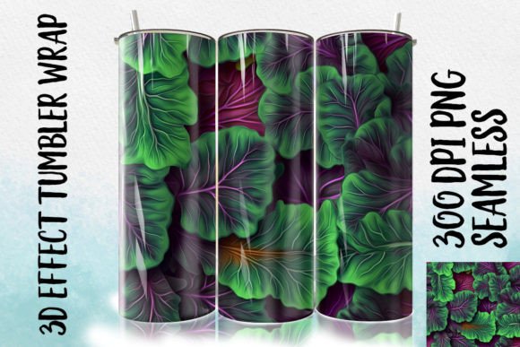 3D Fig Leaf Tumbler Wrap: A Practical Guide to Using and Integrating the PNG File in Your Workflow