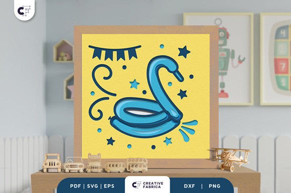 Bring Joy to Any Kids Party With the Balloon Goose 3D Shadow Box SVG