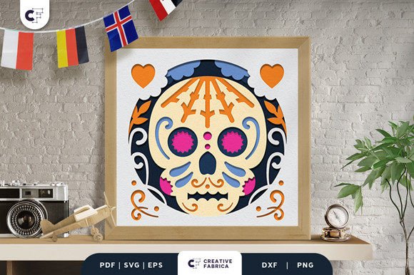 Día de Muertos 3D Light Box Paper Cut: A Modern Twist on a Timeless Tradition