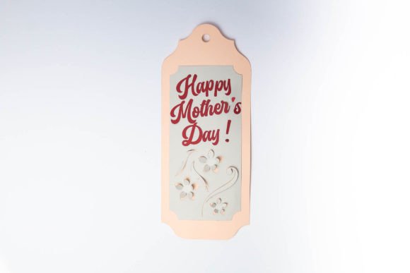 Elegant Florals 2 Pop-Up 3D Gift Tag for Mother’s Day