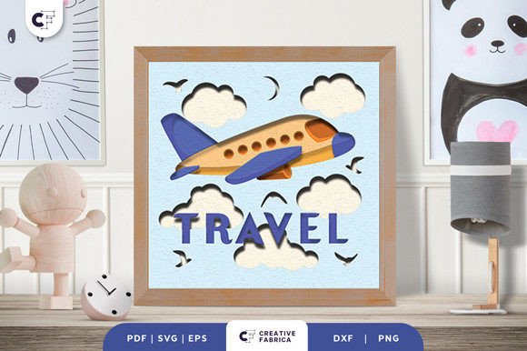 Flying Airplane 3D Paper Cut: A Creative Way to Spark Curiosity and Imagination