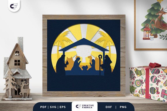 Reviving Tradition: The Strategic and Creative Value of the Nativity 3D Light Box Papercut in Modern Holiday Design