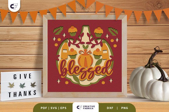 Thanksgiving Icon 3D Paper Cut: A Creative Holiday Craft Idea