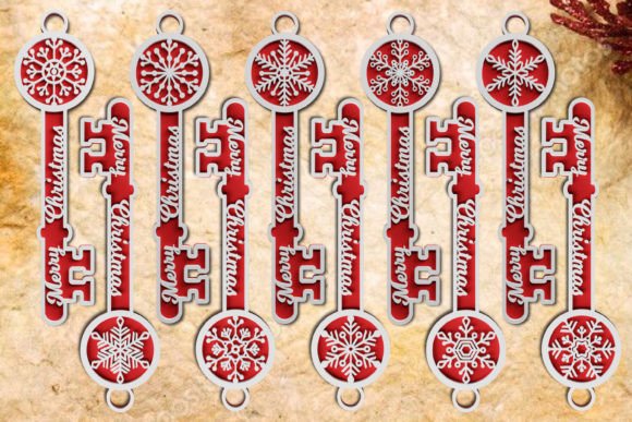 Unlocking Creative Potential with the Christmas Magic Key 3D Bundle SVG